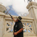 Trabajos de Limpieza y conservación en “Paseo de Las Estatuas” de La Serena