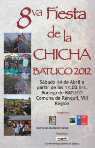 AFICHE FIESTA CHICHA BATUCO 2012
