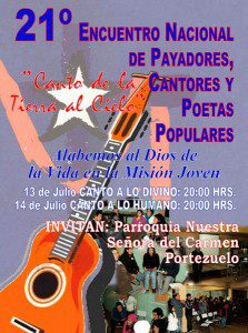 AFICHE encuentro canto a lo divino 2012