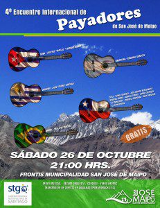 4º Encuentro Internacional de Payadores en San José de Maipo 1 payadores