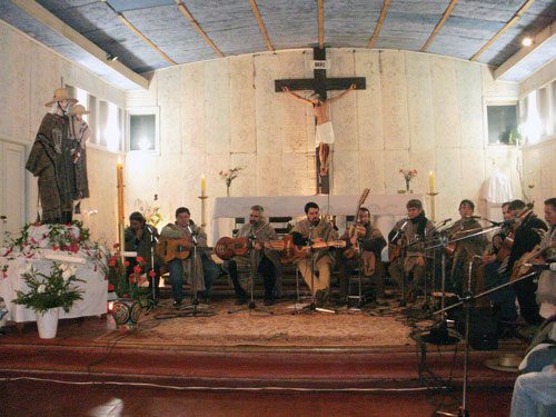 payadores y canto a lo poeta en Portezuelo