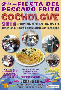 2º fiesta costumbrista del pescado frito en cocholgue