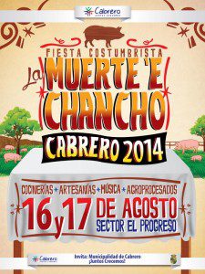 fiesta costumbrista del chancho muerto en cabrero 2014