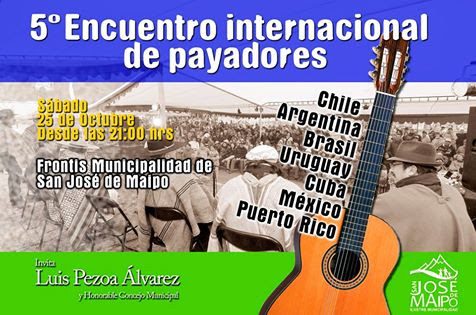 5º Encuentro Internacional de Payadores en San José de Maipo