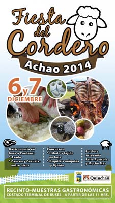 fiesta del cordero achao 2014