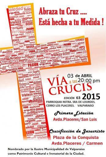 via crucis cerro placeres 2015
