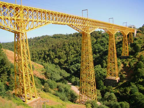 Viaducto del Malleco tren turístico santiago temuco terrasur 2015 identidadyfuturo.cl
