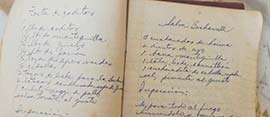 el olvido de las recetas de la abuela