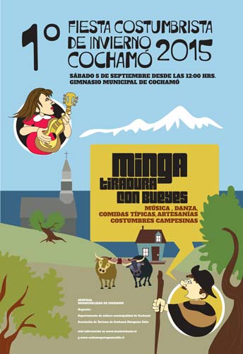 fiesta costumbrista de invierno en cochamo