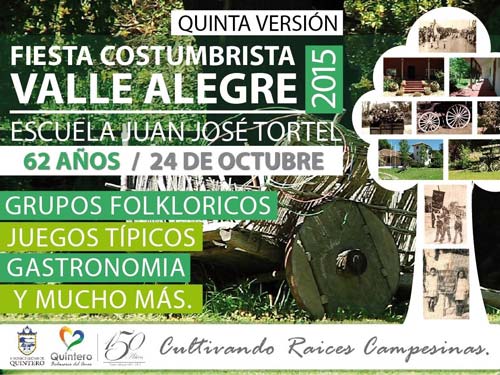 5ª Fiesta Costumbrista de Valle Alegre, Quintero 1 5 fiesta costumbrista de valle alegre quintero 2015
