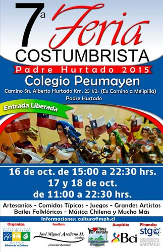 7ª fiesta costumbrista padre hurtado