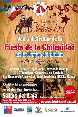 Fiesta de la Chilenidad en Saltos del Laja 1 Fiesta de la Chilenidad en Saltos del Laja