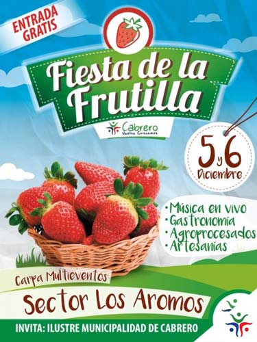 Fiesta Costumbrista de la Frutilla Cabrero