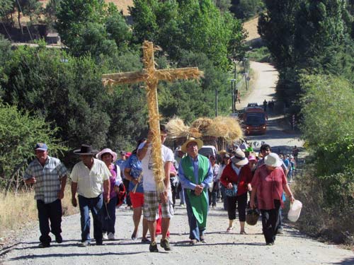 Fiesta de la Trilla y Bendición de Espigas en Llahuén, Portezuelo