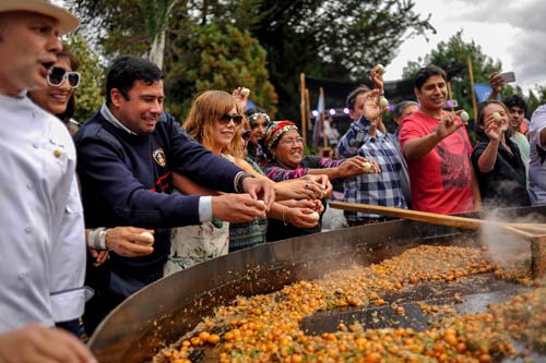 Todo un éxito la “Fiesta del Huevo Azul” de Rio Negro