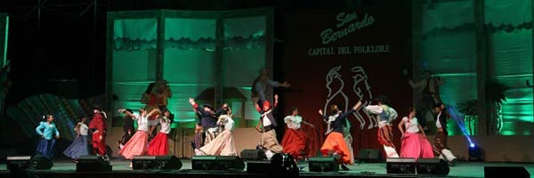 Más de 60 mil personas asistieron a la última versión del Festival Nacional del Folklore de San Bernardo