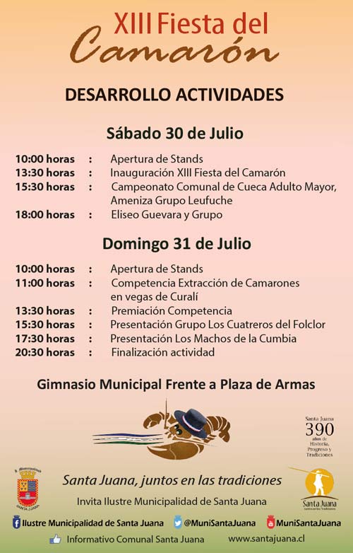 fiesta del camaron de santa juana 2016