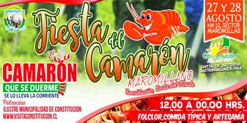 Fiesta Costumbrista del Camarón en Maromillas, Constitución