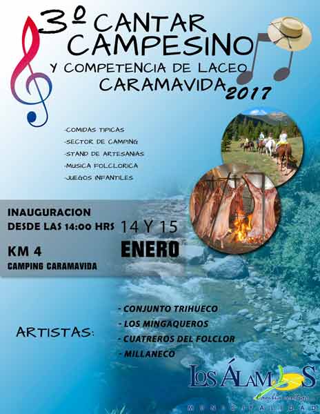 Fiesta Costumbrista en Caramávida, Los Álamos
