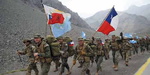 Virgen del Carmen Preside Celebración de Bicentenario de la Epopeya Militar Argentino Chilena que selló la Independencia de Chile