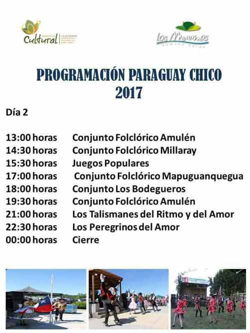 Fiesta Costumbrista de Paraguay Chico en Los Muermos