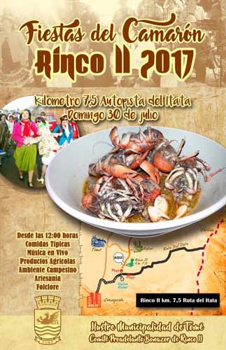 Fiesta del Camarón en Rinco, Tomé 1 fiesta costumbrista del camaron en rinco tome 2017