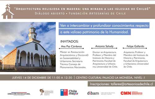 Invitación: Arquitectura Religiosa en Madera, Una Mirada a las Iglesias de Chiloé 1 ARQUITECTURA RELIGIOSA EN MADERA: UNA MIRADA A LAS IGLESIAS DE CHILOÉ