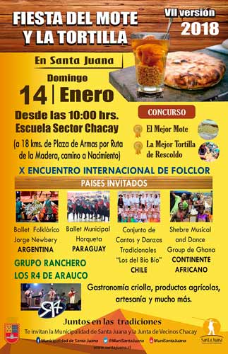 Fiesta del Mote y la Tortilla en Santa Juana 1 Fiesta del Mote y la Tortilla en Santa Juana