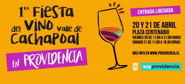 I Muestra del Vino del Valle del Cachapoal en Providencia