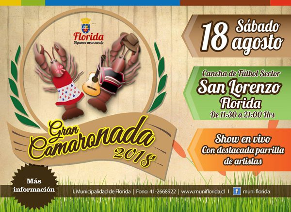 fiesta del camaron en florida biobio