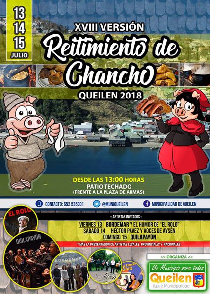 XVIII Versión Reitimiento de Chancho Queilén 2018
