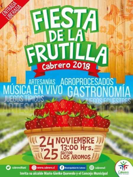 Fiesta de la Frutilla en Cabrero 1 fiesta de la frutilla cabrero 2018