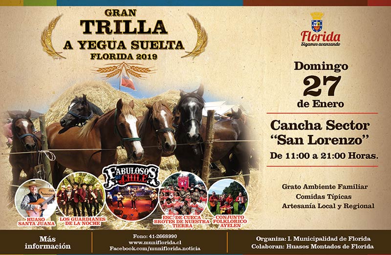 Trilla a Yegua Suelta Florida 2019