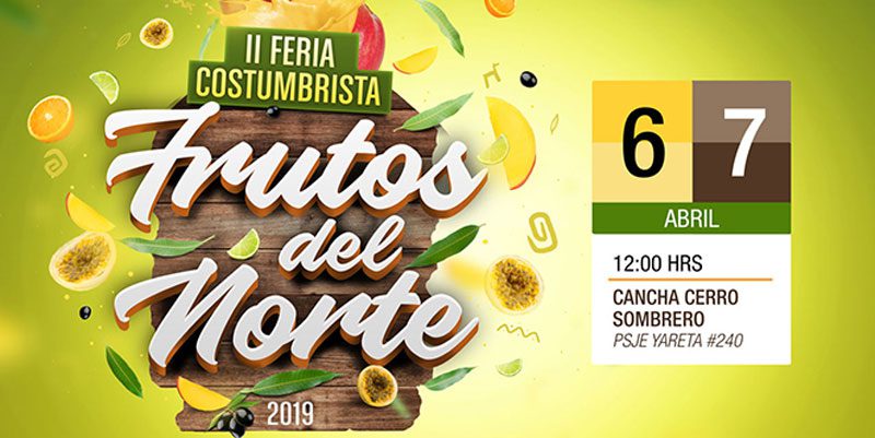 feria costumbrista frutos del norte arica 2019