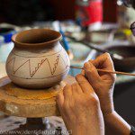 Ulises Lopez reproduccion de ceramica diaguita y precolombina