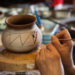 Ulises Lopez reproduccion de ceramica diaguita y precolombina