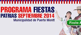 programa de fiestas patrias puerto montt 2014