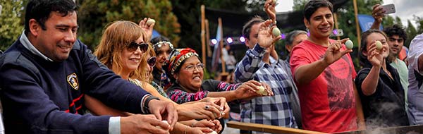 Todo un éxito la “Fiesta del Huevo Azul” de Rio Negro