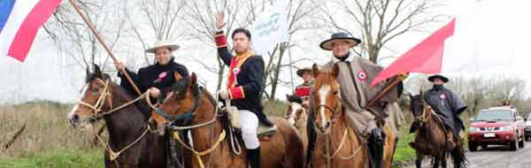 Cabalgata por los Caminos de O´Higgins en Bulnes