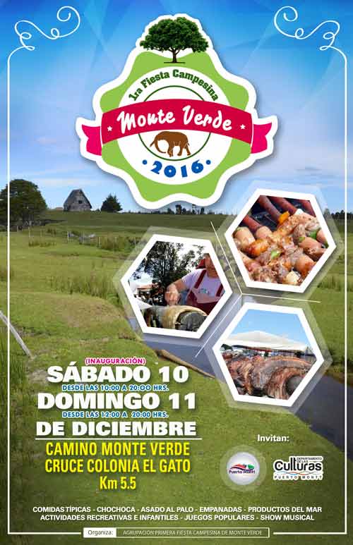 Primera Fiesta Campesina en Monte Verde, Puerto Montt