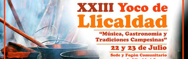 Yoco de Llicaldad, 22 y 23 de julio de 2017