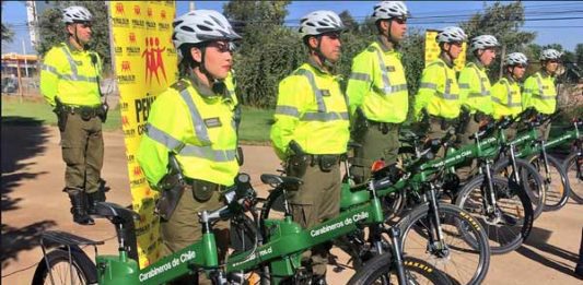 Vuelve el Servicio en Bicicleta a Carabineros de Chile