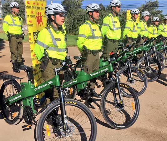 Vuelve el Servicio en Bicicleta a Carabineros de Chile
