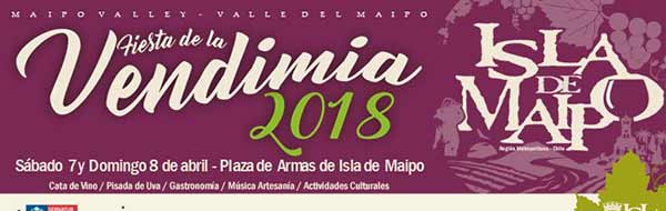 Fiesta de la Vendimia Isla de Maipo 2018