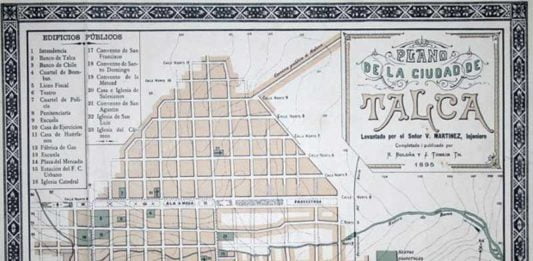 Universidad de Chile difunde planos y mapas históricos del país en su Biblioteca Digital