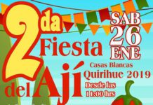 2º fiesta del aji quirihue 2019
