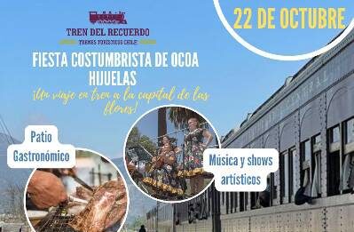 Tren del Recuerdo a la Fiesta Costumbrista de Ocoa
