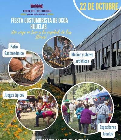 Tren del Recuerdo a la Fiesta Costumbrista de Ocoa