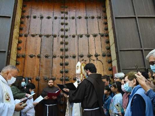 Año Jubilar de la Iglesia de San Francisco en Santiago