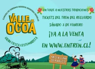 Tren del Recuerdo a Fiesta Costumbrista de Ocoa